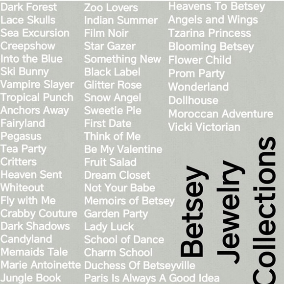 @sunk1st12 Here’s a list of collections
